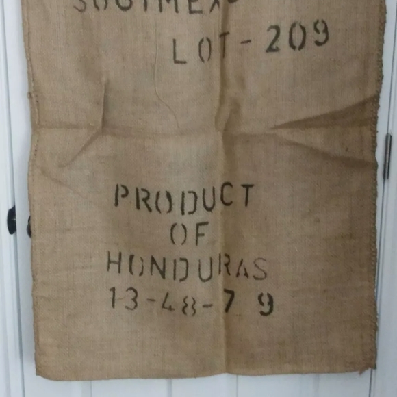Burlap Green Bean Coffee Bag Sogimex Douek - Picture 4 of 7
